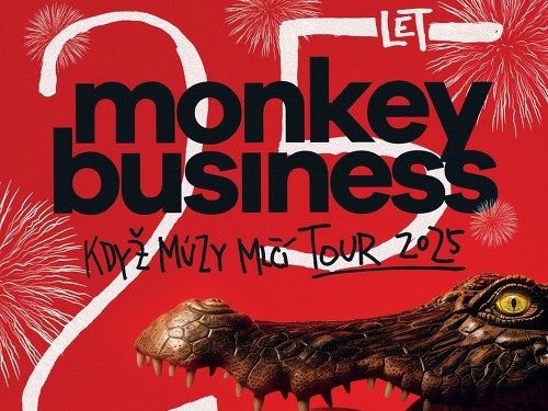 Plakát události Monkey Business - Když múzy mlčí tour 2025