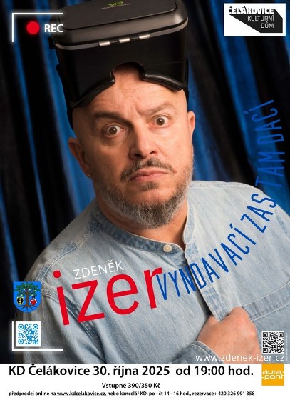 Plakát události Zdeněk Izer - Vyndavací zas tam dací