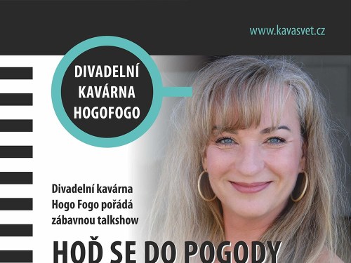 Plakát události Sandra Pogodová - zábavná talkshow HOĎ SE DO POGODY
