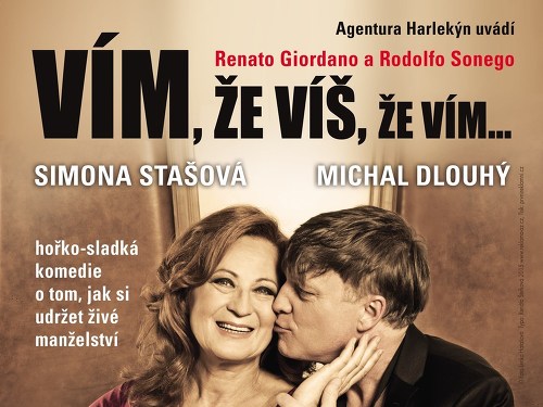 Plakát události Vím, že víš, že vím v Bzenci