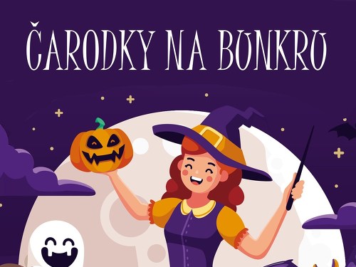 Plakát události Čarodky na Bunkru (pálení čarodějnic)