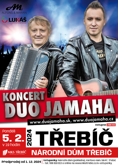 Plakát události Duo Jamaha 