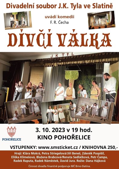 Plakát události Dívčí válka - divadlení představení