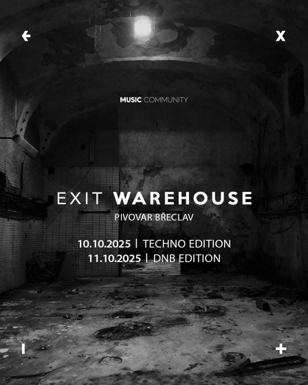 Plakát události EXIT Warehouse [dnb edition]