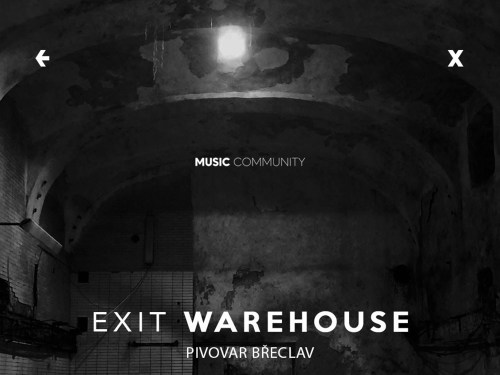 Plakát události EXIT Warehouse [techno edition]