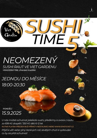 Plakát události Sushi Time 5