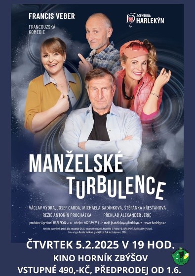 Plakát události Manželské turbulence