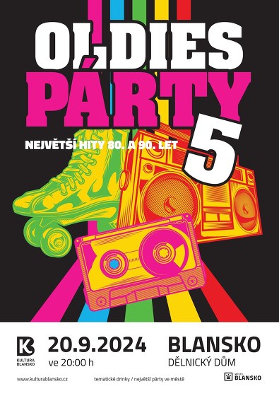 Plakát události OLDIES PÁRTY 5