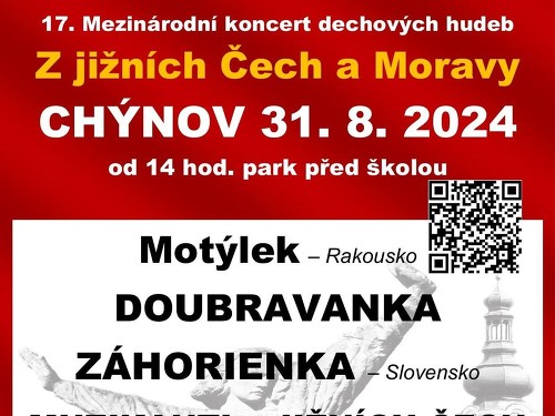 Plakát události Z jižních Čech a Moravy