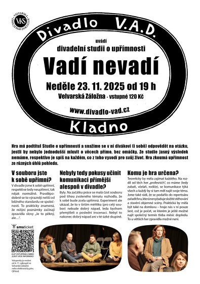 Plakát události V.A.D. Kladno - Vadí nevadí