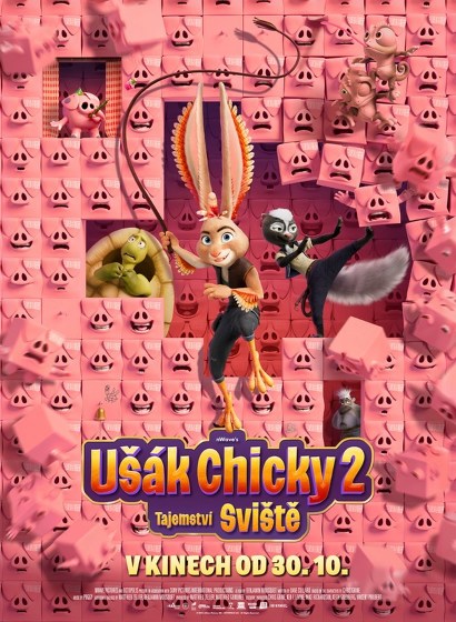 Plakát události Ušák Chicky 2 a Tajemství sviště