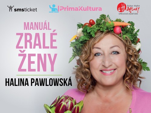 Plakát události HALINA PAWLOWSKÁ - Manuál zralé ženy | Horažďovice