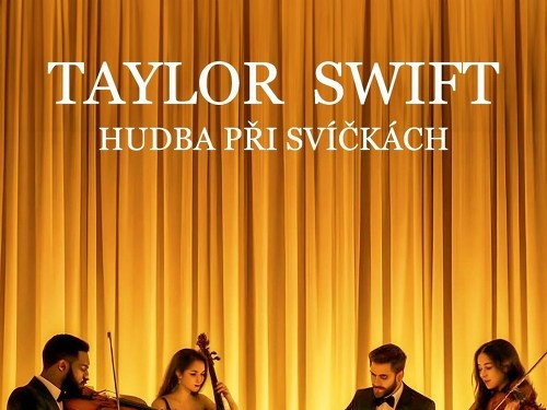 Plakát události Hudba Taylor Swift při svíčkách
