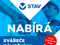 V-STAV A, spol. s.r.o. nabízí práci na pozici Svářeč v obci Hrotovice