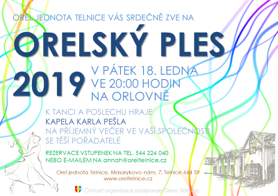 Plakát události Orelský ples