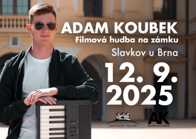 Plakát události Adam Koubek - Filmová hudba na zámku