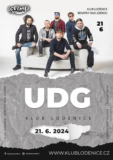 Plakát události UDG + Jakub Děkan
