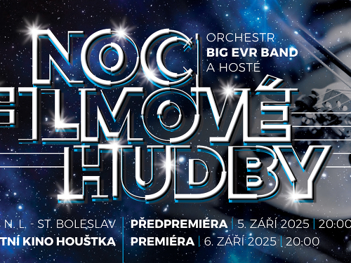 Plakát události Noc Filmové Hudby 2025