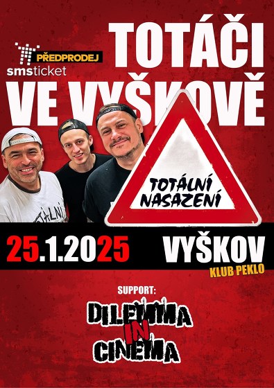 Plakát události TOTÁLNÍ NASAZENÍ ve Vyškově