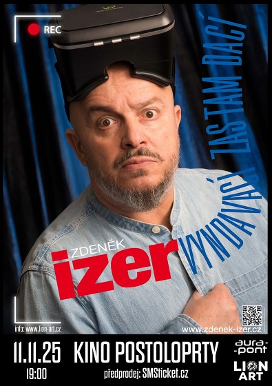 Plakát události Zdeněk Izer - Vyndavací zas tam dací