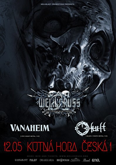 Plakát události Welicoruss † Vanaheim † Okult † Kutná Hora