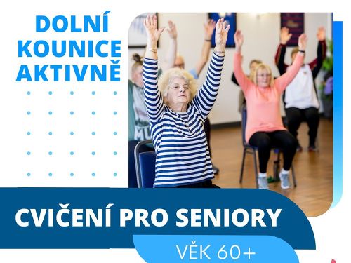 Plakát události Pravidelné cvičení pro seniory - Dolní Kounice