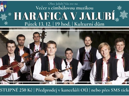 Plakát události Harafica v Jalubí