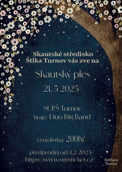 Plakát události Skautský ples 2025