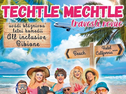 Plakát události Travesti show Techtle Mechtle – ,,All inclusive Bibione,,