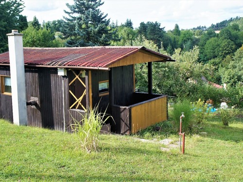 Zahrada s chatkou 739 m2 - Olešná u Blanska