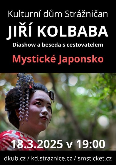 Plakát události Jiří Kolbaba - Mystické Japonsko