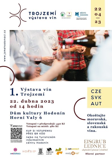 Plakát události 1. Výstava vín Trojzemí