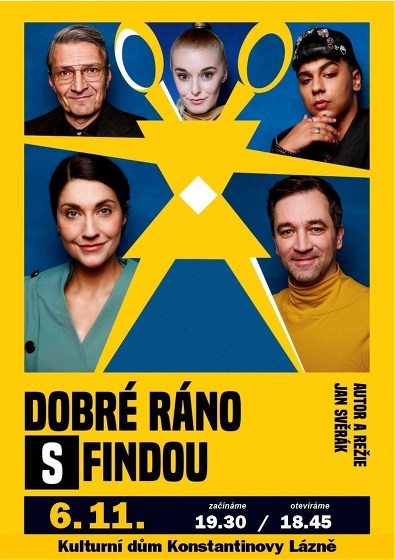 Plakát události Dobré ráno s Findou