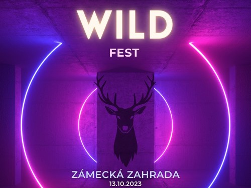 Plakát události WILD fest - zámecká zahrada