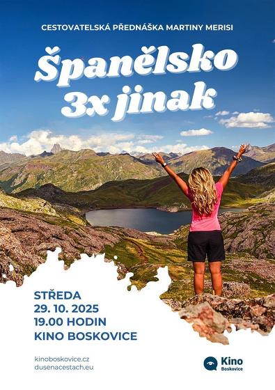 Plakát události Martina Merisi: Španělsko 3x jinak, Boskovice