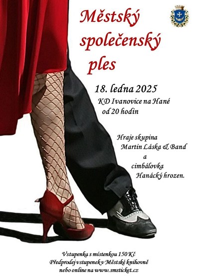 Plakát události Městský společenský ples