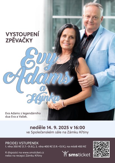 Plakát události EVA ADAMS A HYNEK