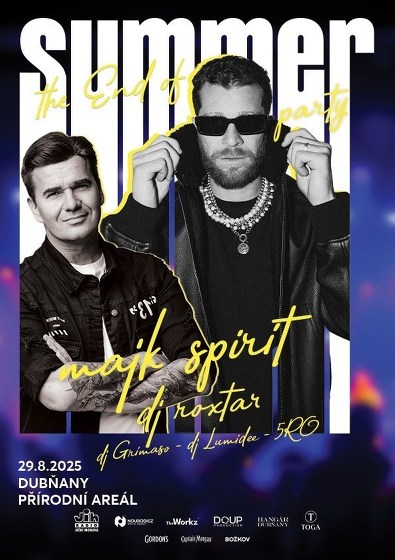 Plakát události Summer Party Majk Spirit & DJ Roxtar