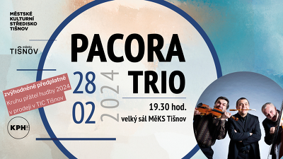 Plakát události PaCoRa trio