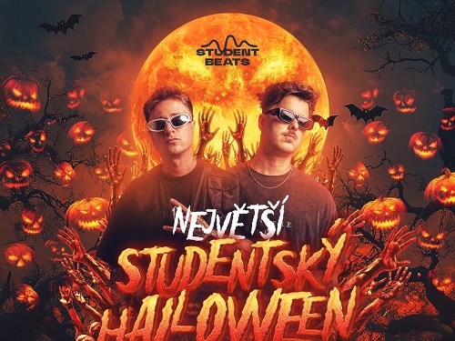 Plakát události Největší Studentský Halloween Třebíč