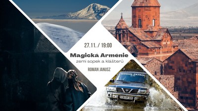 Plakát události Magická Arménie - zemí sopek a klášterů