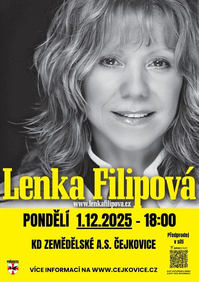 Plakát události Lenka Filipová