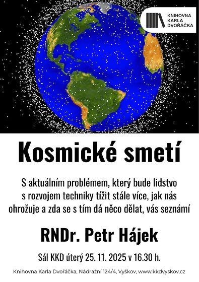 Plakát události Kosmické smetí