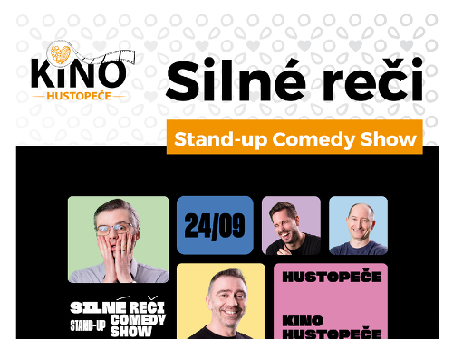 Plakát události Stand-up comedy show Silné reči