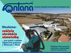FONTANA R, s.r.o nabízí práci na pozici Montážní dělník v obci Říčany