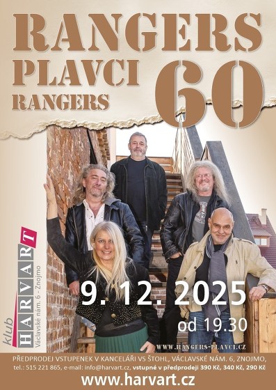 Plakát události Rangers - Plavci 60 let