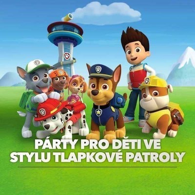 Plakát události PÁRTY PRO DĚTI / Ve stylu tlapkové patroly / TŘEBÍČ