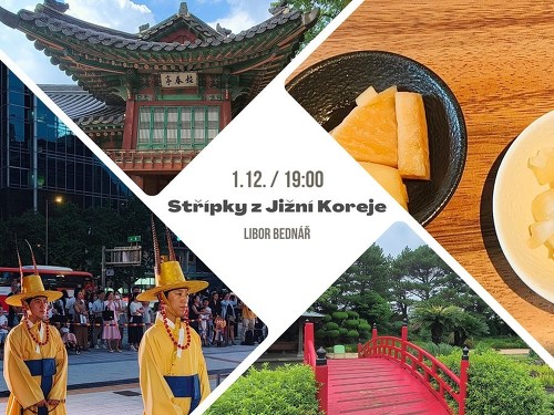 Plakát události Střípky z Jižní Koreje