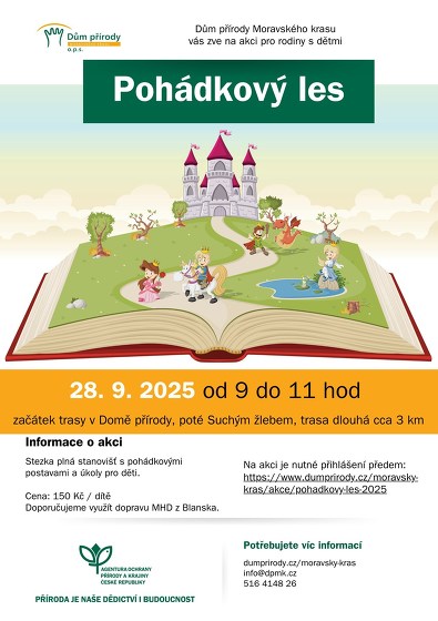 Plakát události Pohádkový les