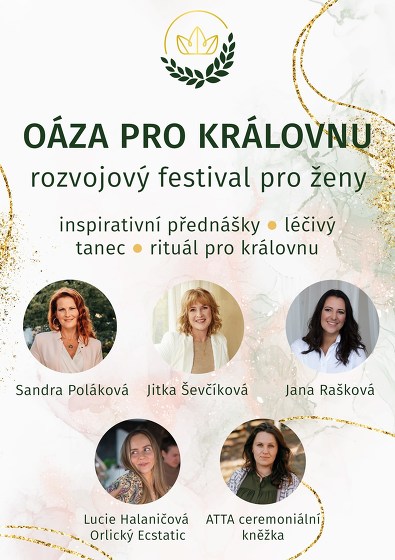 Plakát události Oáza pro královnu